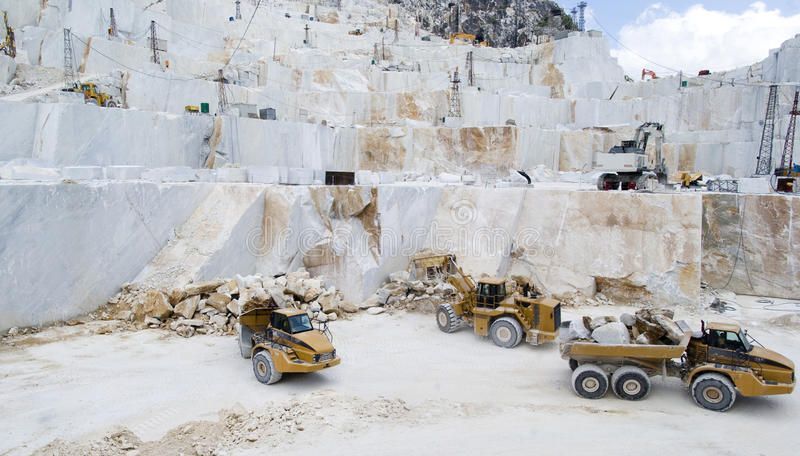Marble quarry